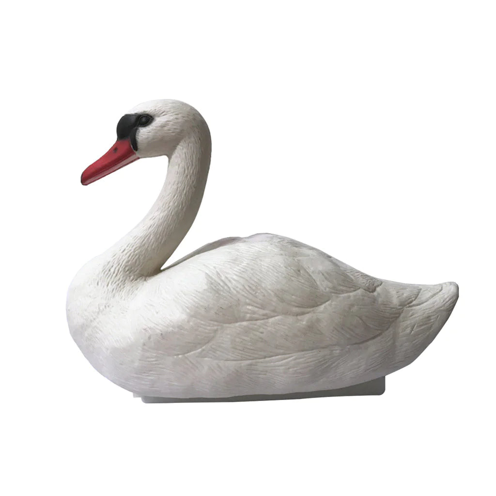 White Plastic Swan