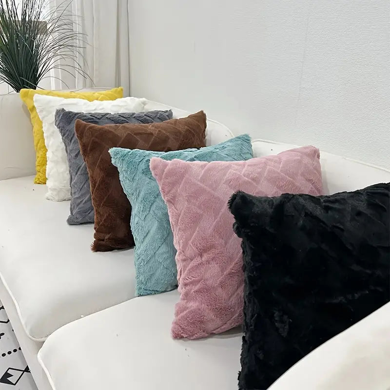 Luxury Faux Leather Pillowcase