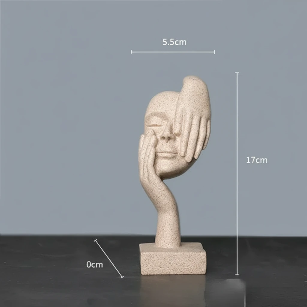 Abstract Character Statue