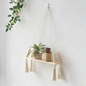 Bohemian Woven Tapestry Wall Shelf