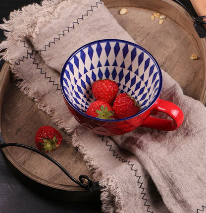 Taza de Cerámica Pintada a Mano