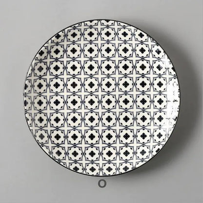 Geometric Ceramic Dinnerware Sets