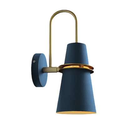 Blue and Gold Lamp