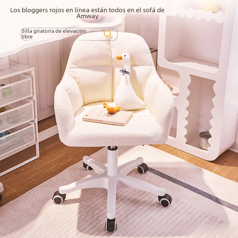 Comfortable Study Chair with Backrest