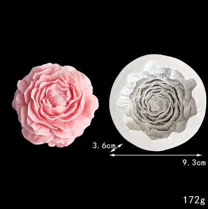 Handmade Large Peony Mold