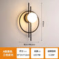 Round wall lamp