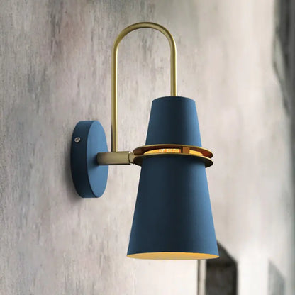 Blue and Gold Lamp