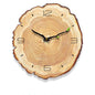 Wood Grain Clock, Silent Annual Rings Clock