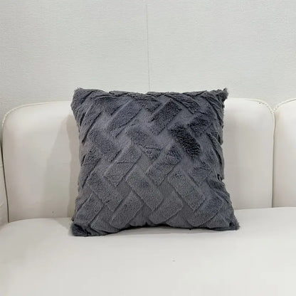 Luxury Faux Leather Pillowcase