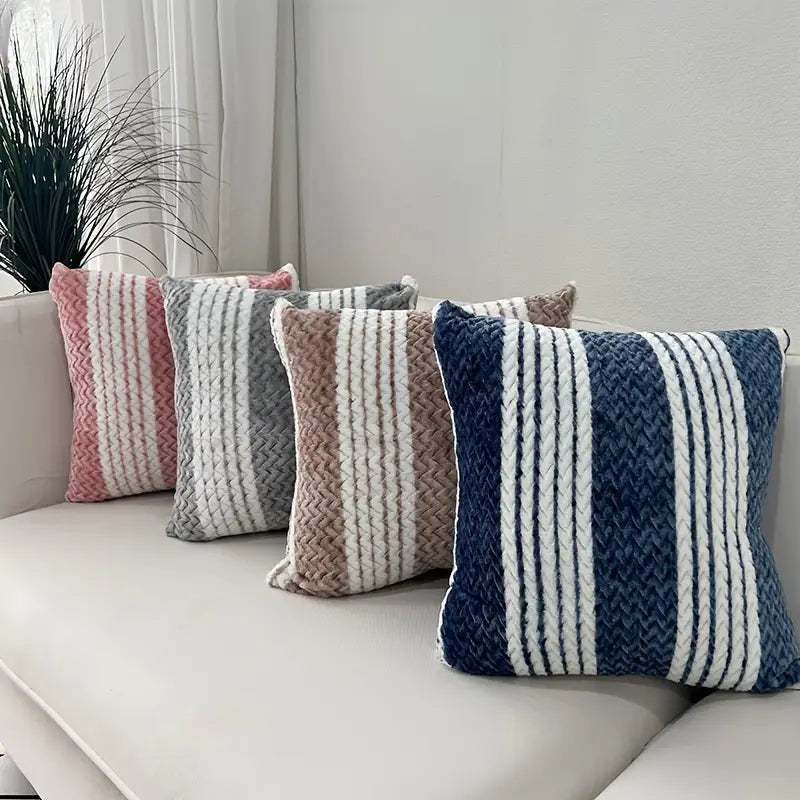 Striped Cushion Cover