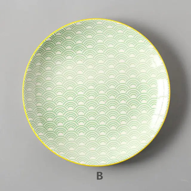 Geometric Ceramic Dinnerware Sets