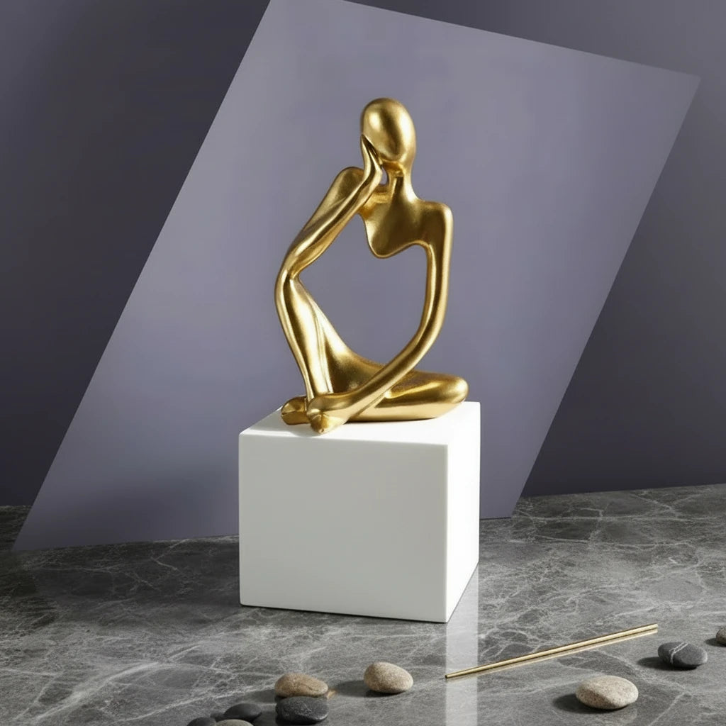 Abstract Art Resin Figurine