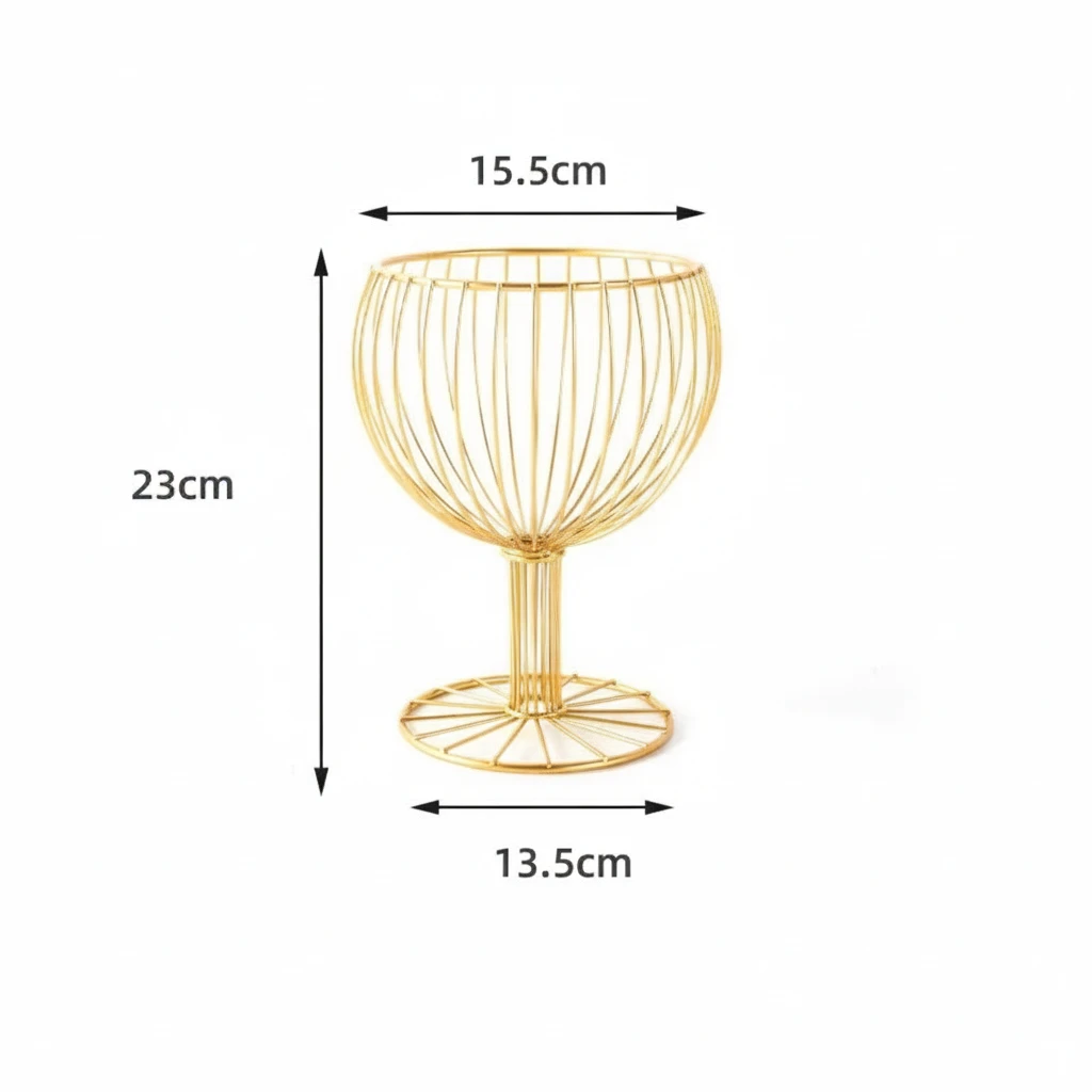 Minimalist Iron Fruit Basket