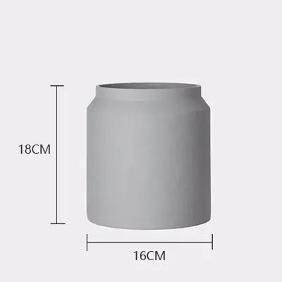 Maceta de Cemento Nórdico