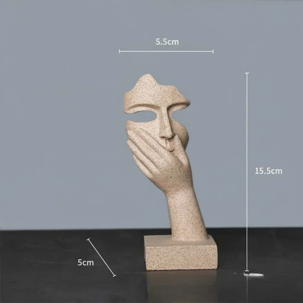 Abstract Character Statue