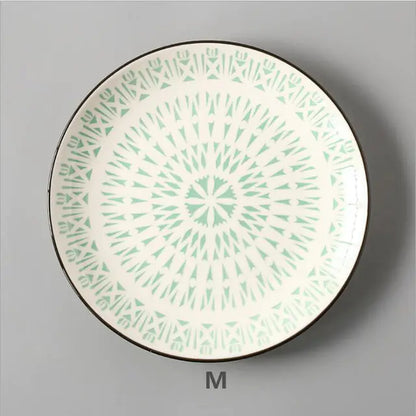 Geometric Ceramic Dinnerware Sets