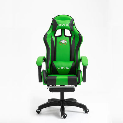 Ergonomic Gaming Office Chair with Adjustable Reclining