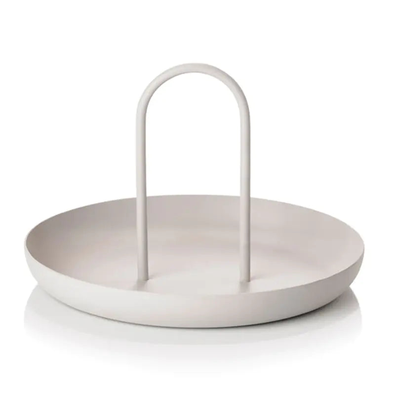 Round Tray with Handle