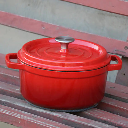 Handmade Cast Iron Dutch Oven