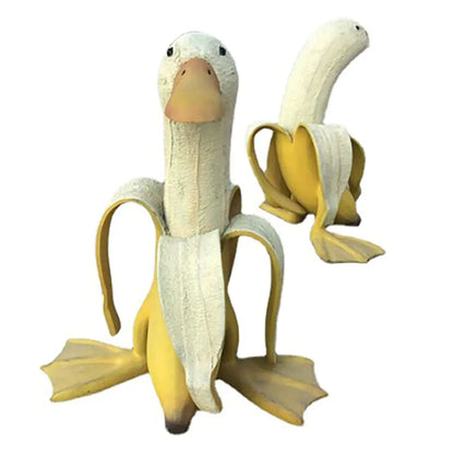 Banana Duck Sculpture