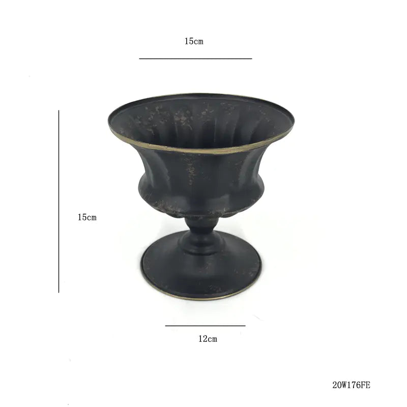 Maceta de Hierro Dorado