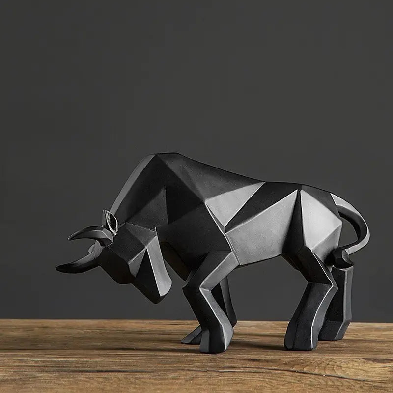 Bull sculpture