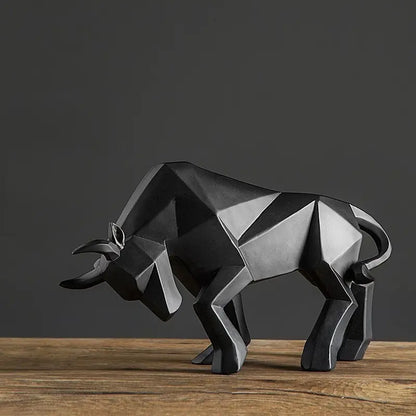 Bull sculpture