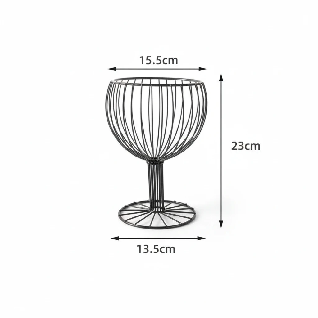 Minimalist Iron Fruit Basket