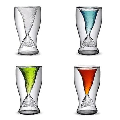 Vasos Elegantes de Doble Pared para Whiskey y Vino