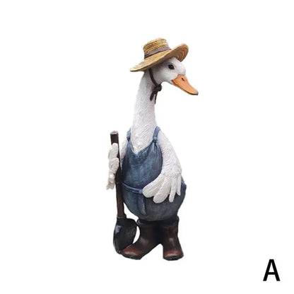 Resin Duck Statue 