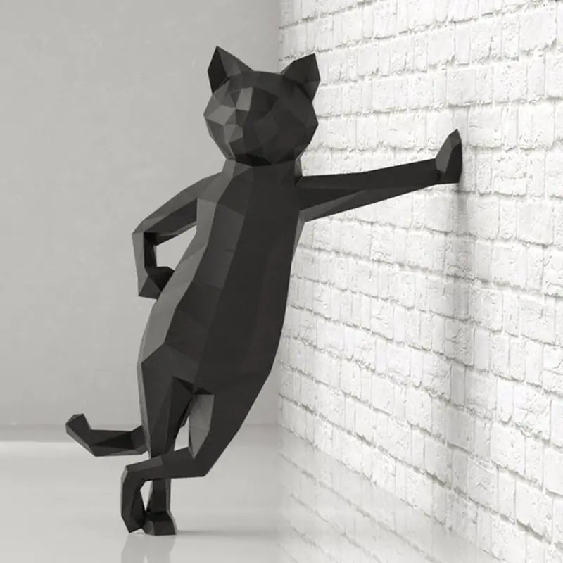 3D Geometric Origami Cat