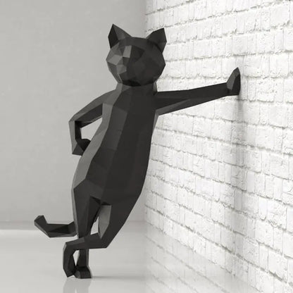 3D Geometric Origami Cat