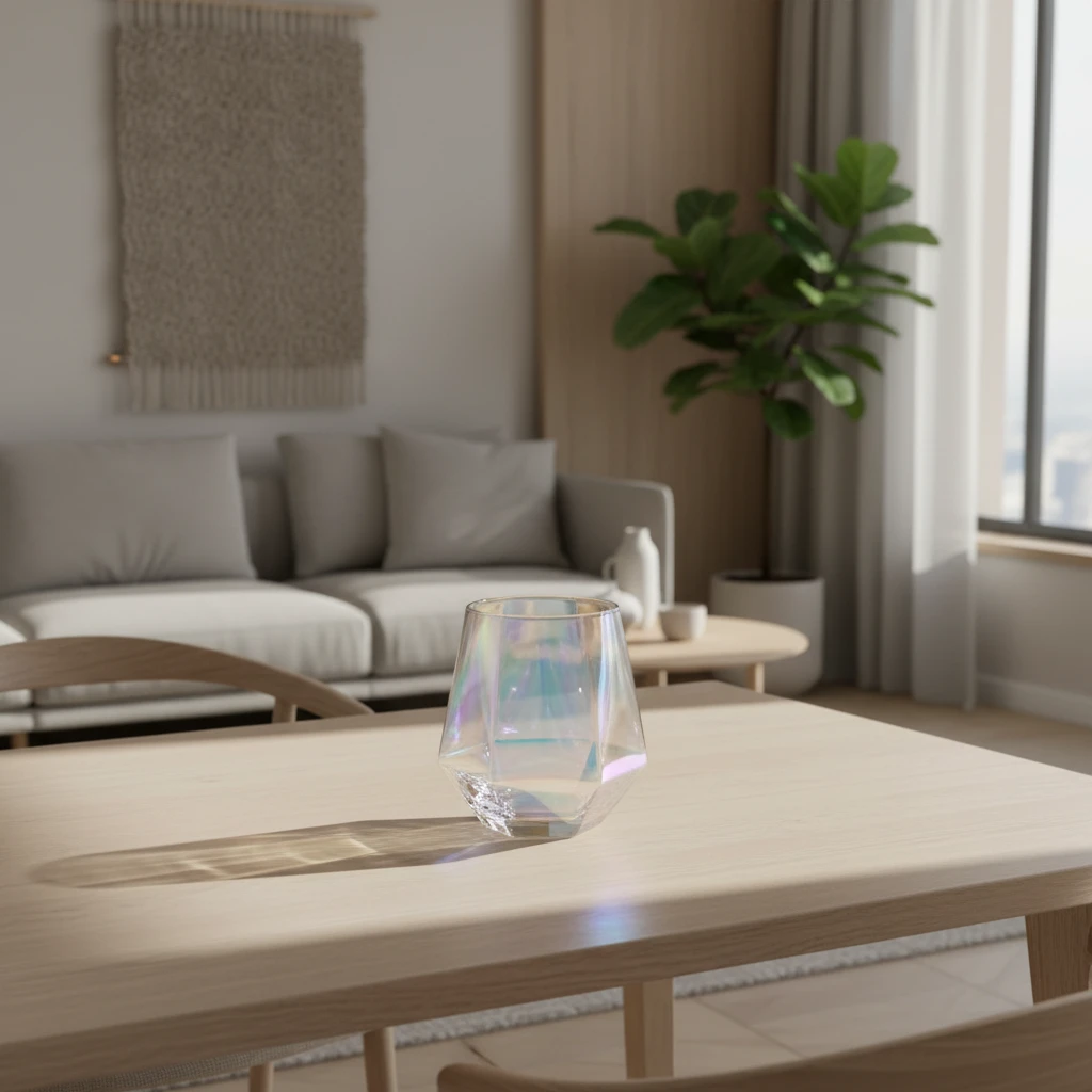 Copa de Whiskey de Vidrio con Seis Alcances