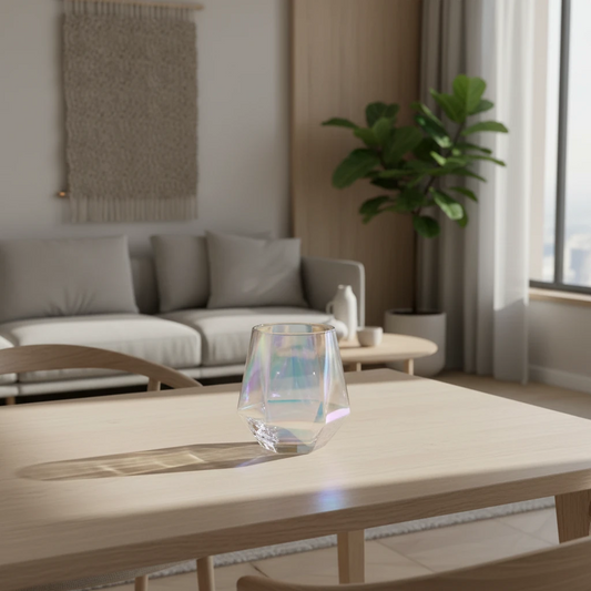 Copa de Whiskey de Vidrio con Seis Alcances