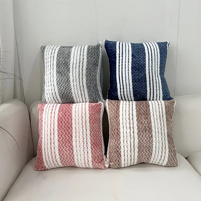 Striped Cushion Cover