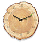 Wood Grain Clock, Silent Annual Rings Clock