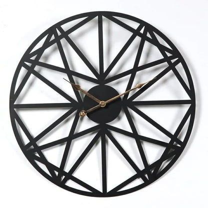 European style iron wall clock