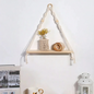 Bohemian Woven Tapestry Wall Shelf