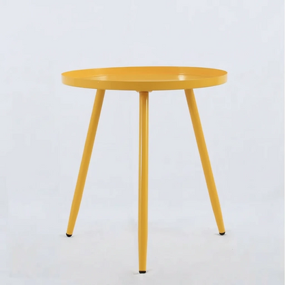 Nordic Metal Round Table for Living Room