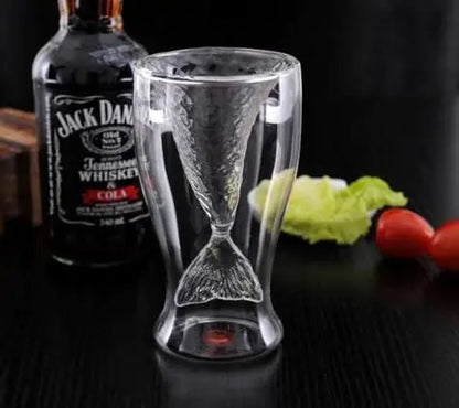 Vasos Elegantes de Doble Pared para Whiskey y Vino