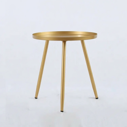 Nordic Metal Round Table for Living Room