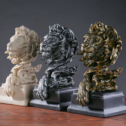 Resin Lion Head