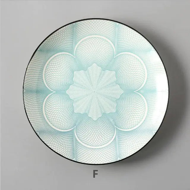 Geometric Ceramic Dinnerware Sets