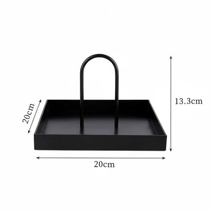 Round Tray with Handle