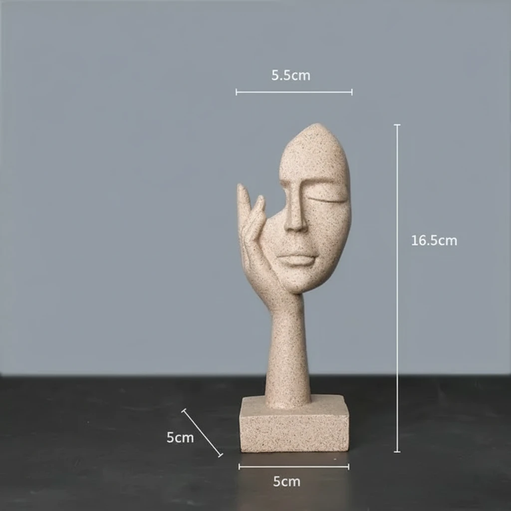 Abstract Character Statue