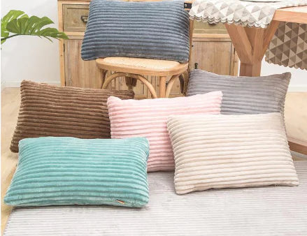 Solid Color Velvet Pillowcase