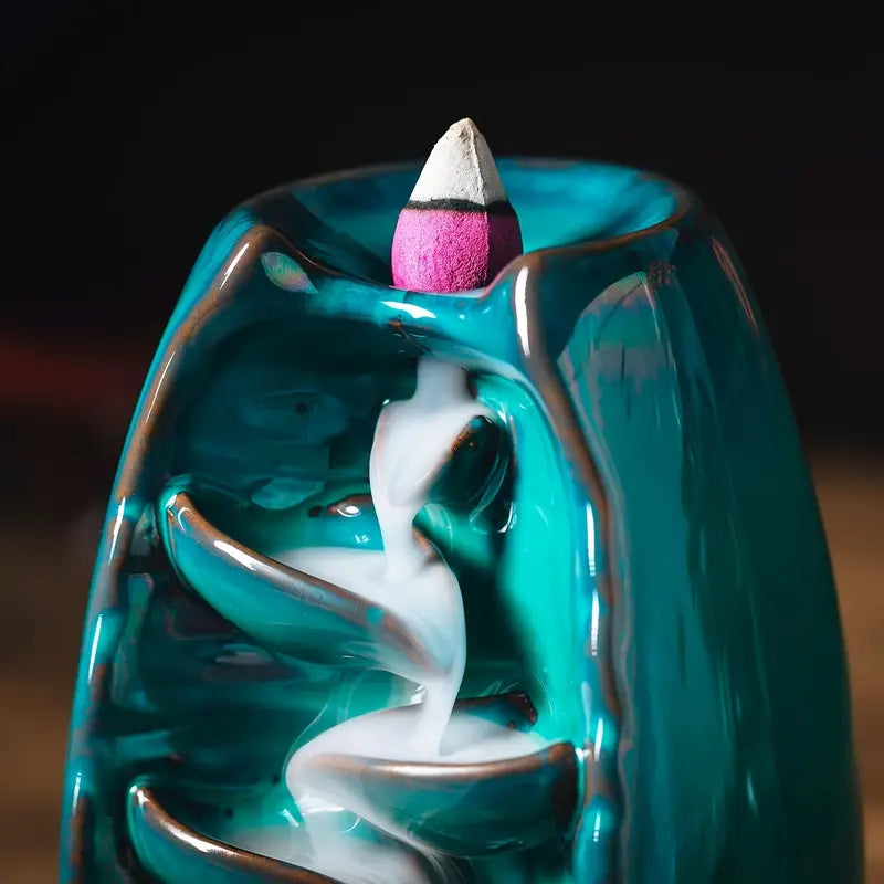 Soporte de Incienso de Cerámica