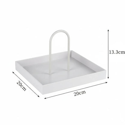 Round Tray with Handle