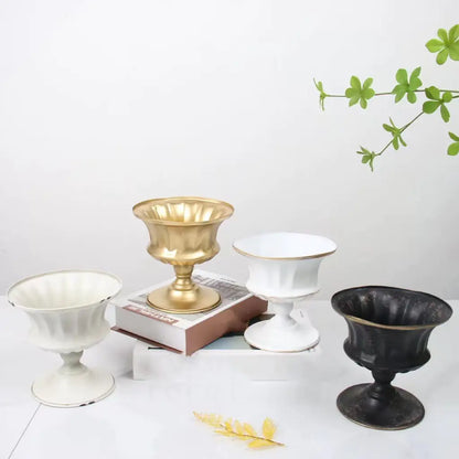 Maceta de Hierro Dorado