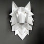 Geometric Wolf Head